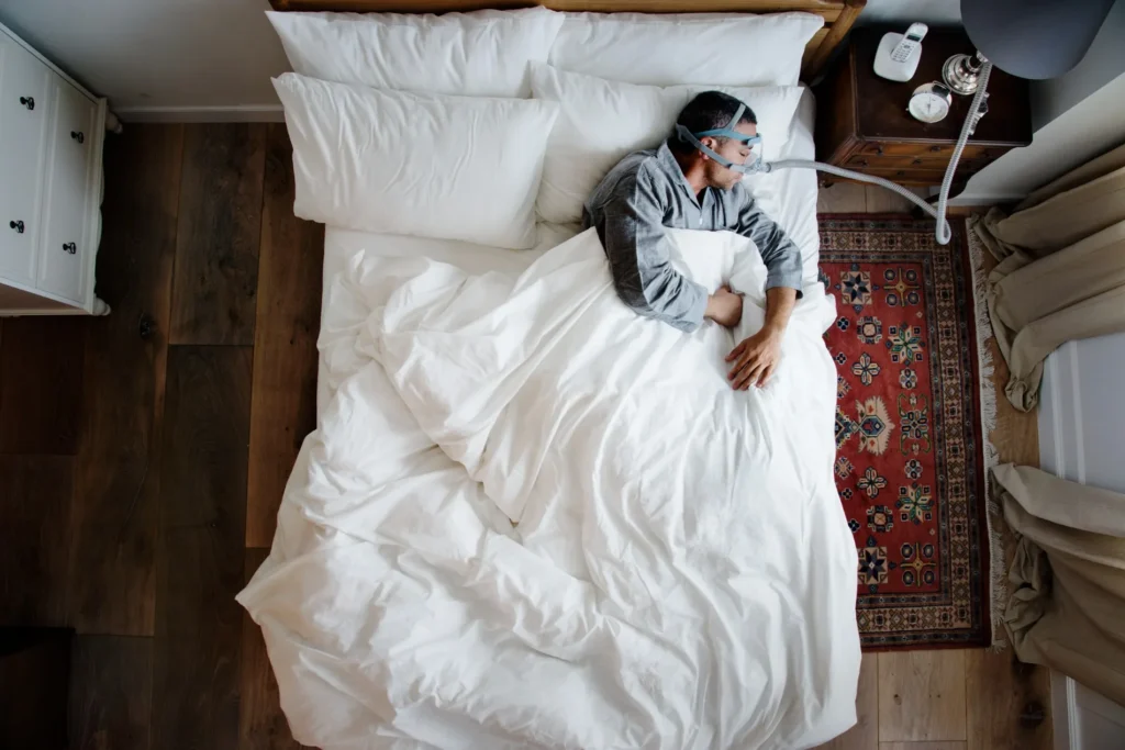 CPAP mask compared with a custom oral appliance for sleep apnoea